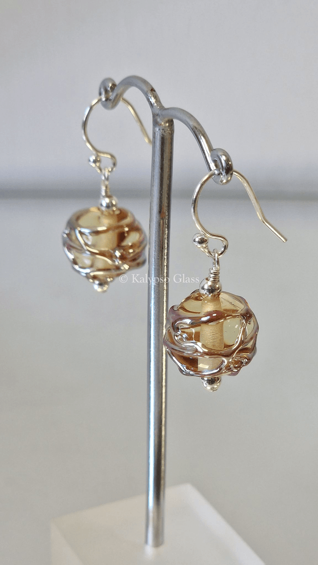 Drizzle Earrings, Clear