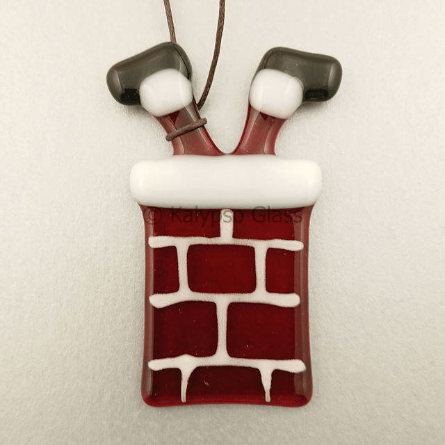 Santa Stuck In Chimney
