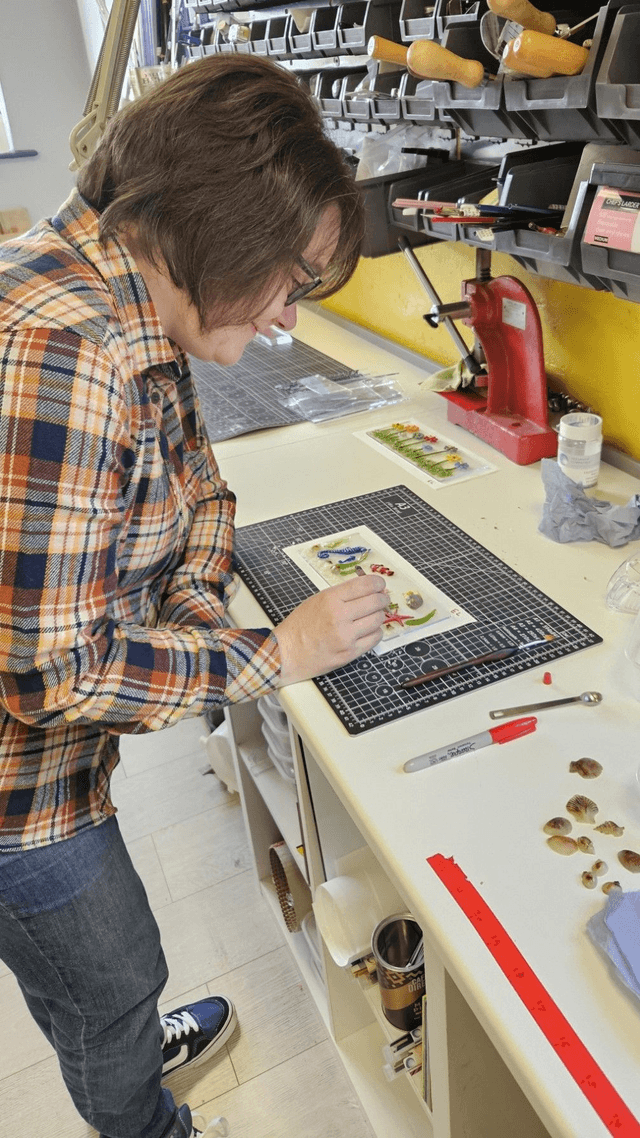 Glass Fusing Flowers and Under Sea Taster Session