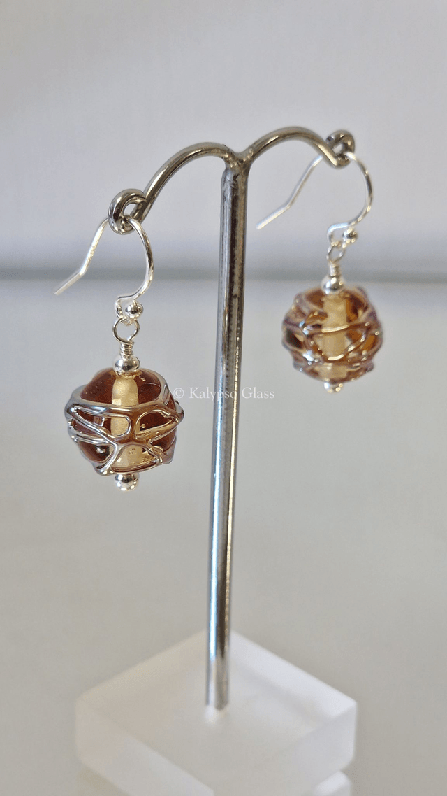 Drizzle Earrings, Clear