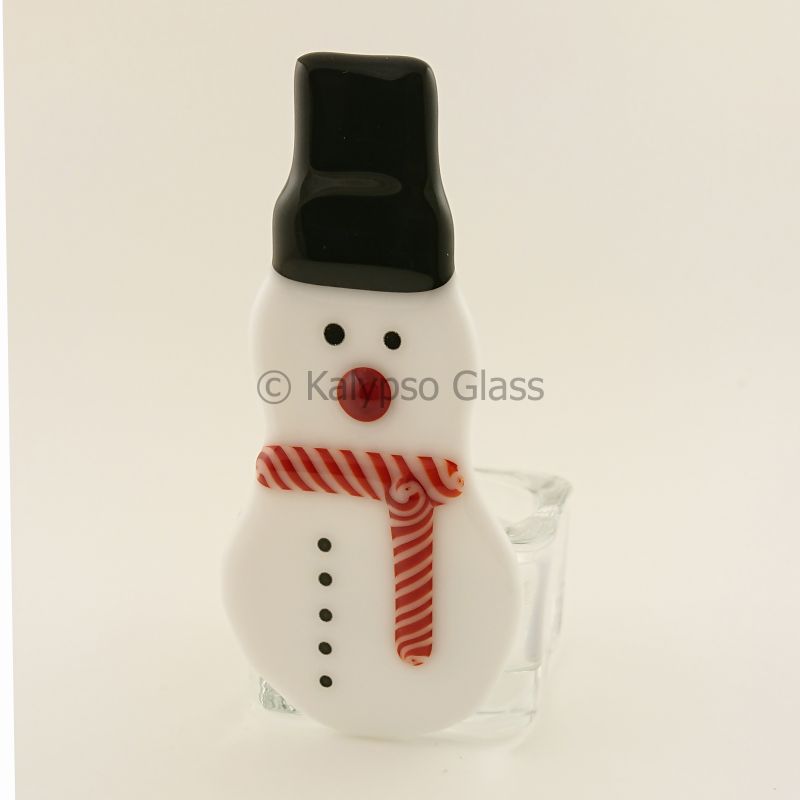 Snowman Tealight Holder #2