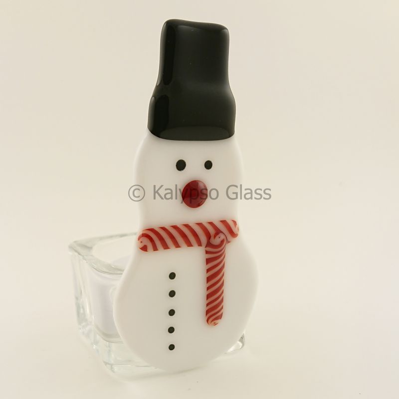 Snowman Tealight Holder #3
